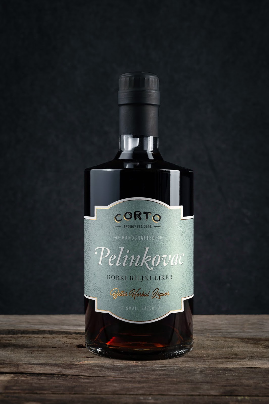 Pelinkovac Bitter Herbal Liquor on Packaging of the World Creative