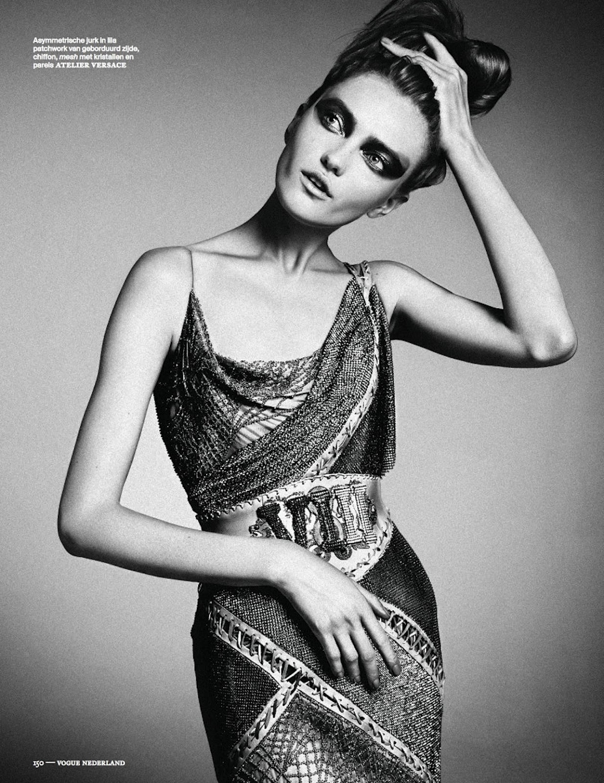 haute couture: vlada roslyakova by alique for vogue netherlands