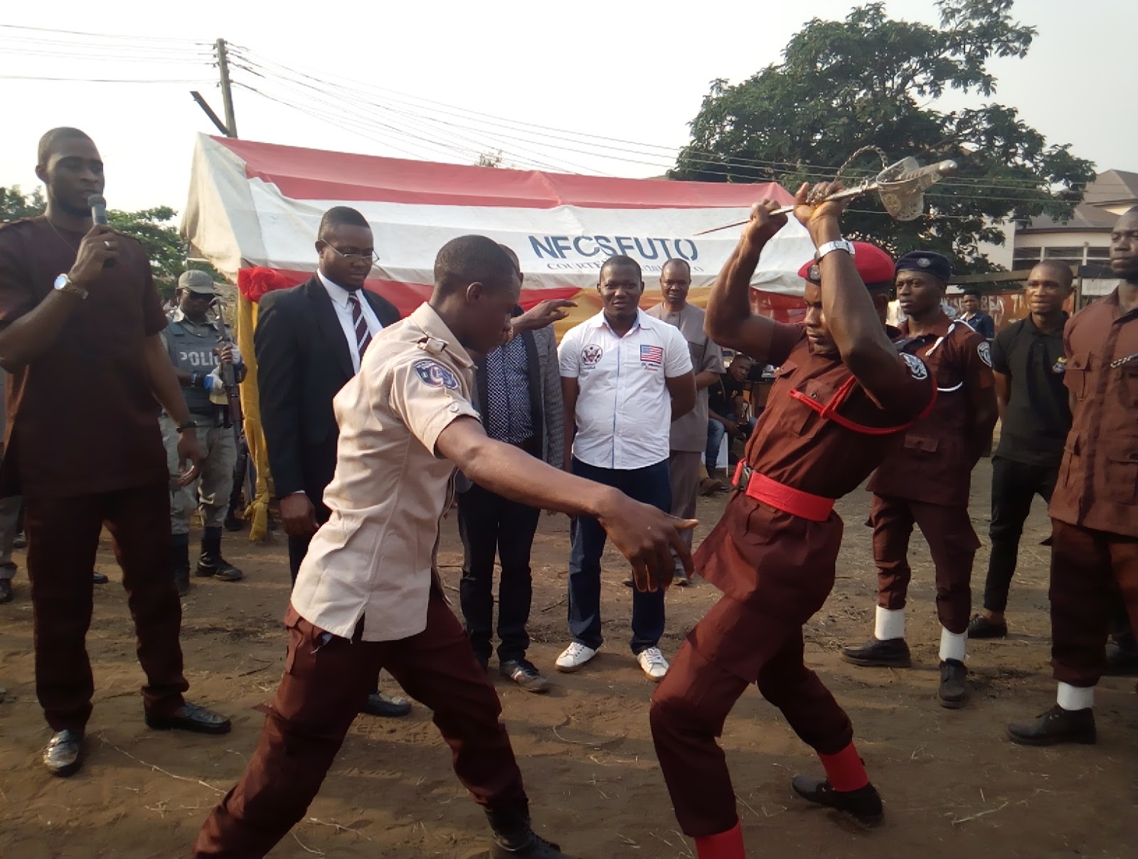 MAN O' WAR NIGERIA, FUTO COMMAND FIGHTS OVER SWORD OF POWER INFOSCOPE