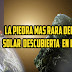 La piedra más extraña del sistema solar descubierta en la Tierra.