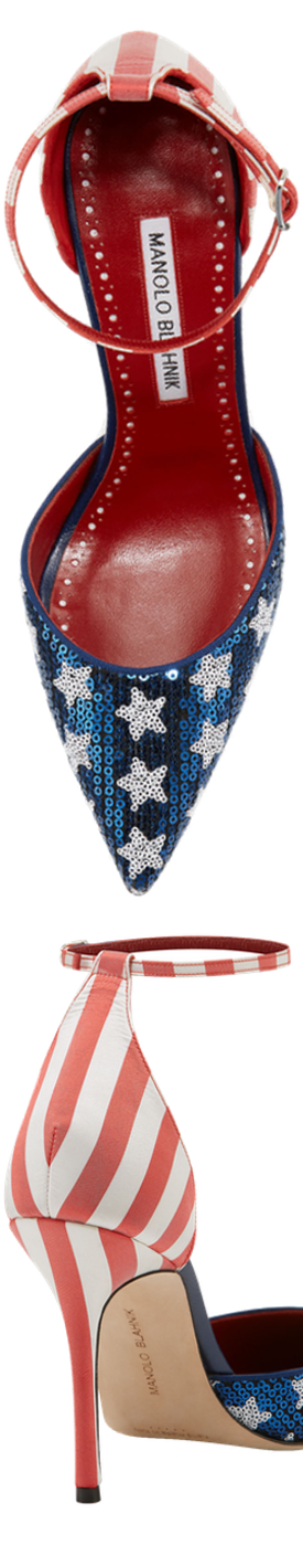manolo blahnik stars and stripes