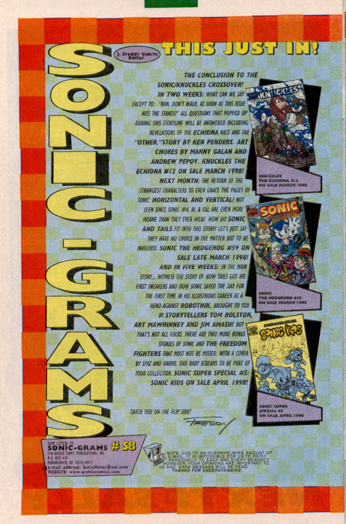 Sonic The Hedgehog (1993) issue 58 - Page 28