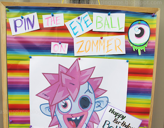 Moshi Monster Party Zoomer eyeball game