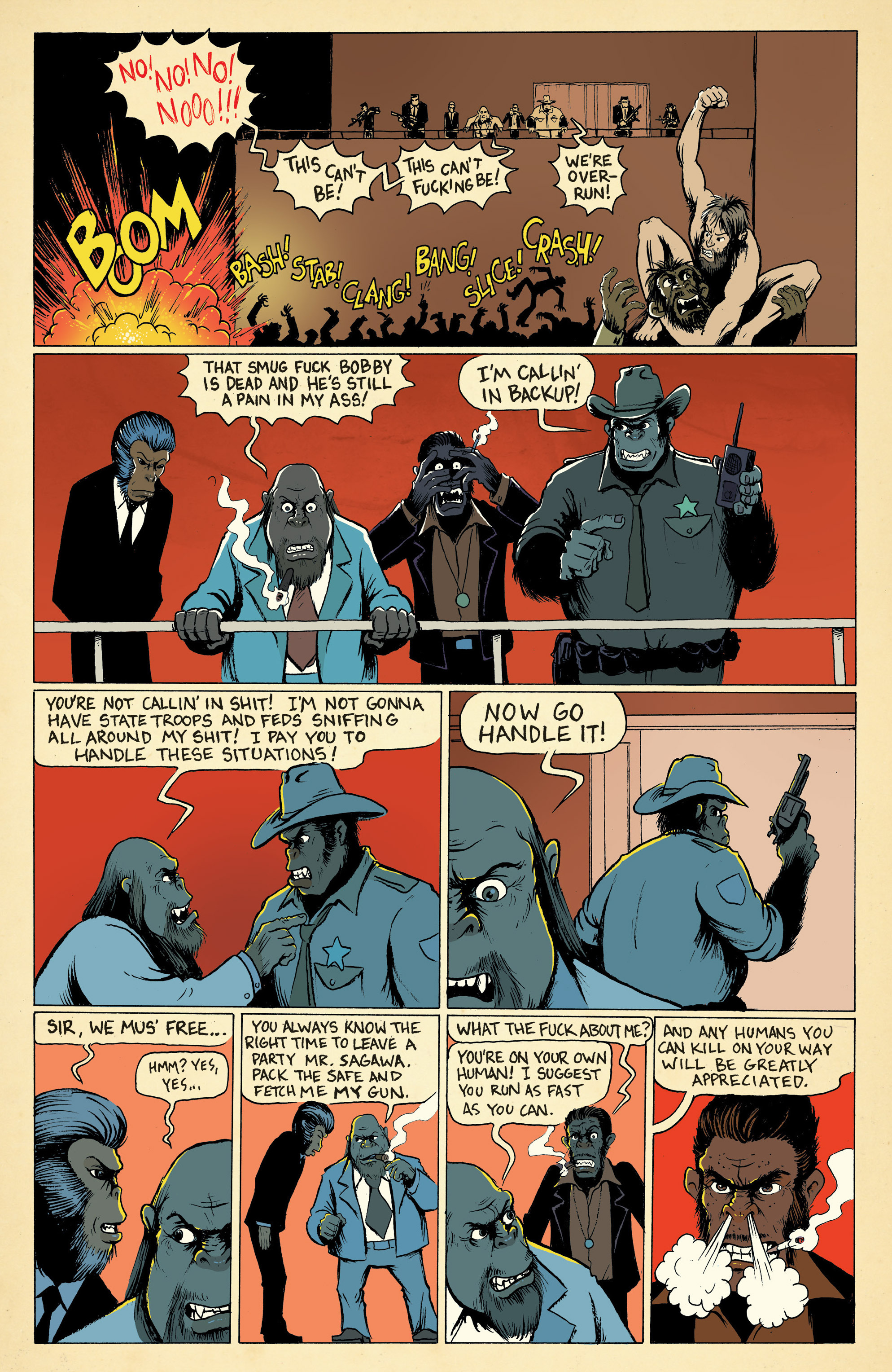 The Humans (2014) issue 9 - Page 17