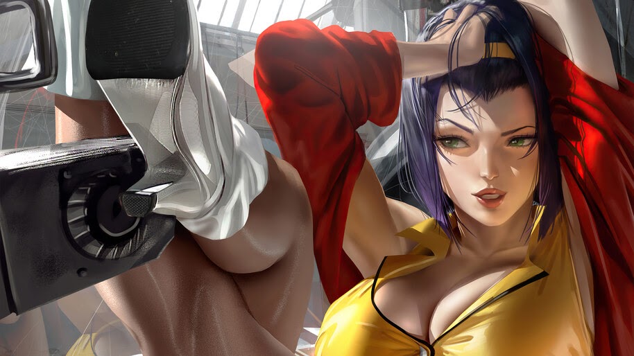 Faye Valentine, Anime, Girl, Cowboy Bebop, 4K, #6.2215