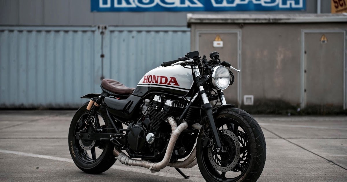 Cafe Racer серый с черным