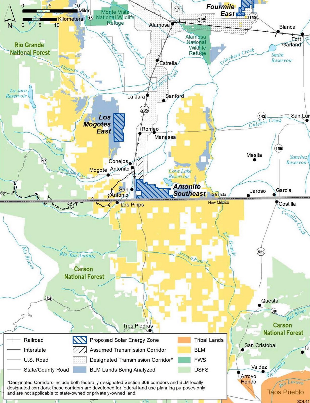 COLORADO MAP Supplement to the Draft Solar PEIS