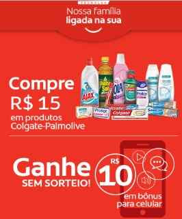 Promoção Dia Colgate Palmolive Compre Ganhe Bônus Celuar Nossa Família Ligada Sua