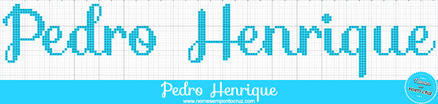 Nome Pedro Henrique em Ponto Cruz