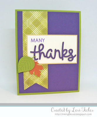 Many Thanks card-designed by Lori Tecler/Inking Aloud-stamps and dies from Lawn Fawn Many Thanks card-designed by Lori Tecler/Inking Aloud-stamps and dies from Lawn Fawn