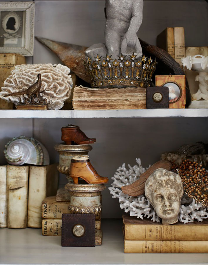 Romantic farmhouse style interior design by Annie Brahler Smith - found on Hello Lovely Studio