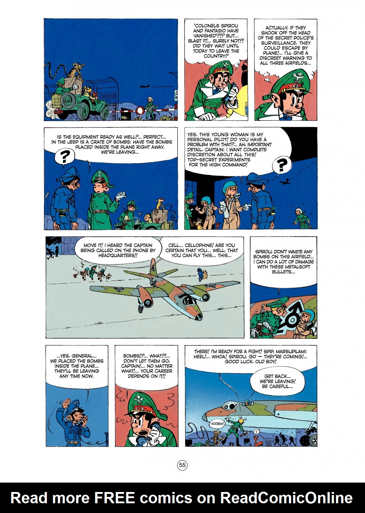 Read online Spirou & Fantasio (2009) comic -  Issue #9 - 55