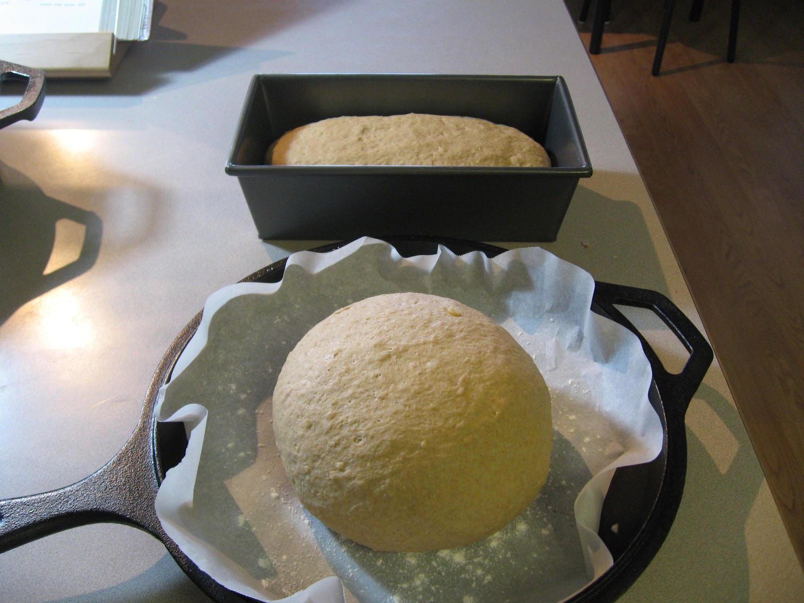 For the loaf of bread Mediterranean Garbanzo Bread