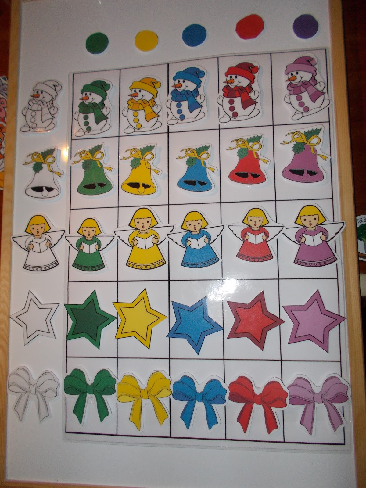 Juf Martine: Thema kerstmis