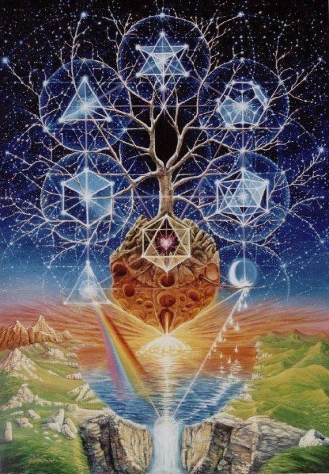 Geometría Sagrada : La Flor de la Vida