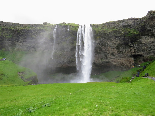 Visiting Seljalandsfoss Waterfall on a self-drive day trip along Iceland's South Coast