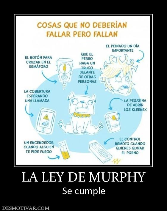 La Peña Toqueta Leyes de Murphy geek La Peña Toqueta Leyes de Murphy geek
