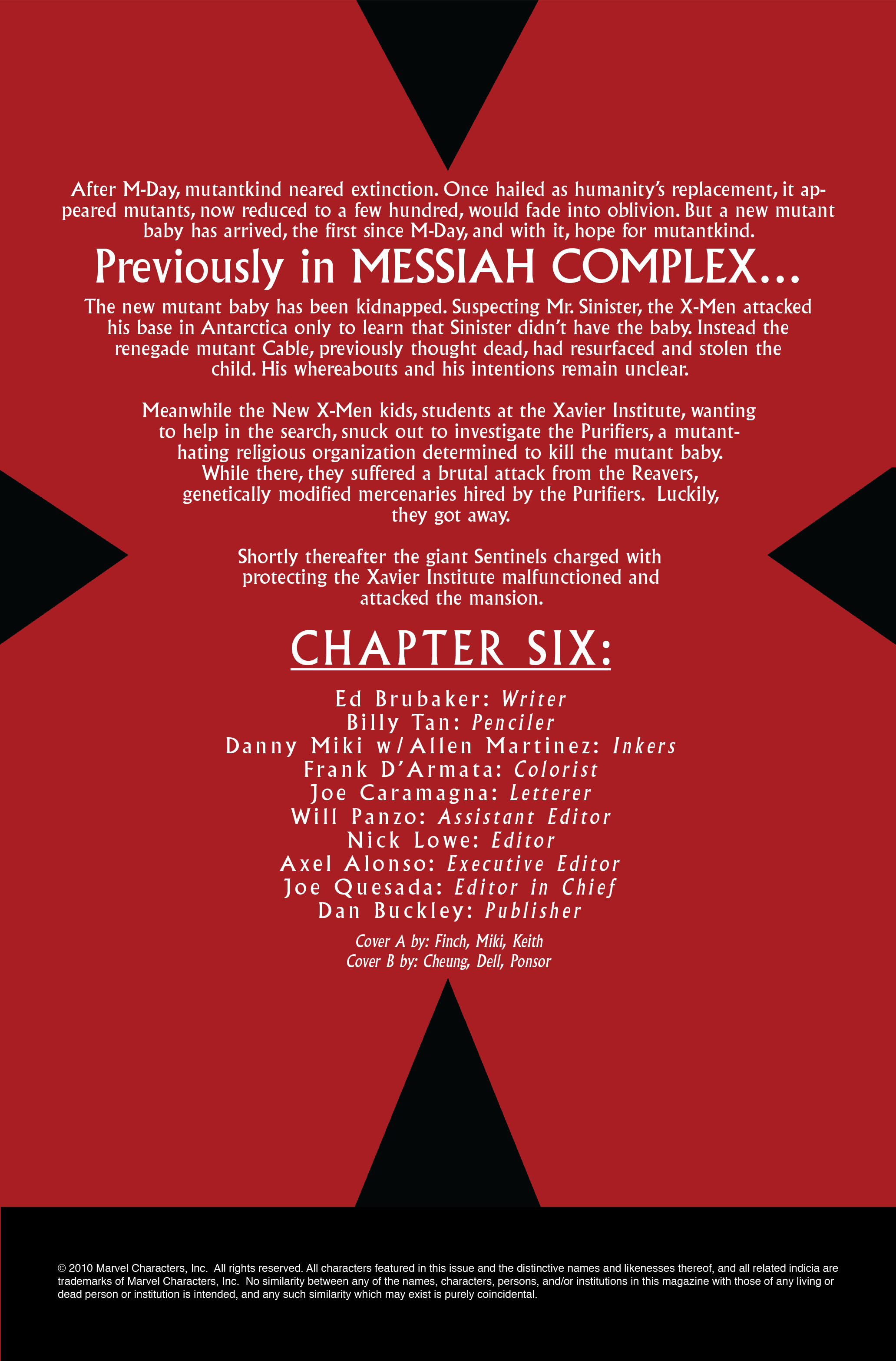 Read online X-Men: Messiah Complex comic -  Issue # Full - 152