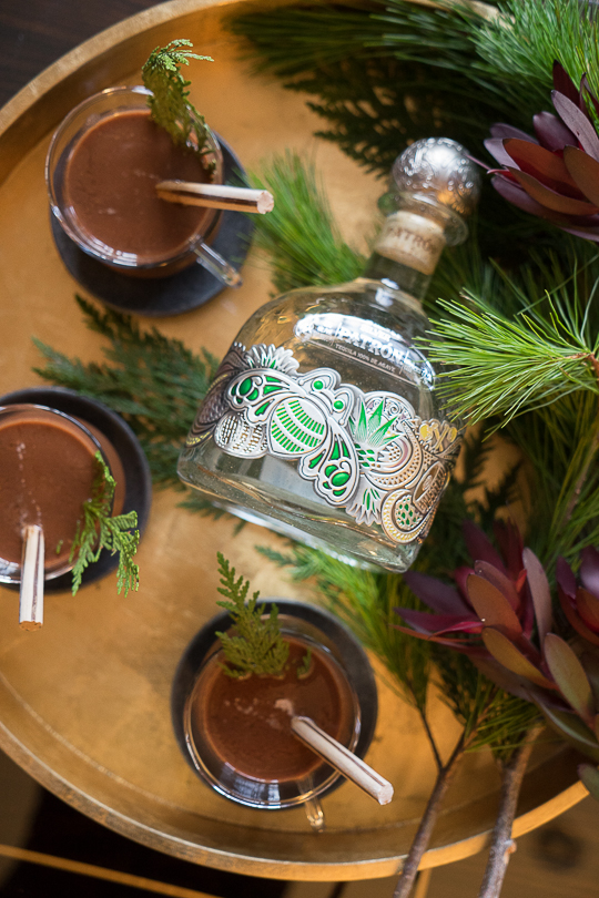 Gastronomista Coconut Milk Hot Chocolate, Spiked with Tequila & Chilies