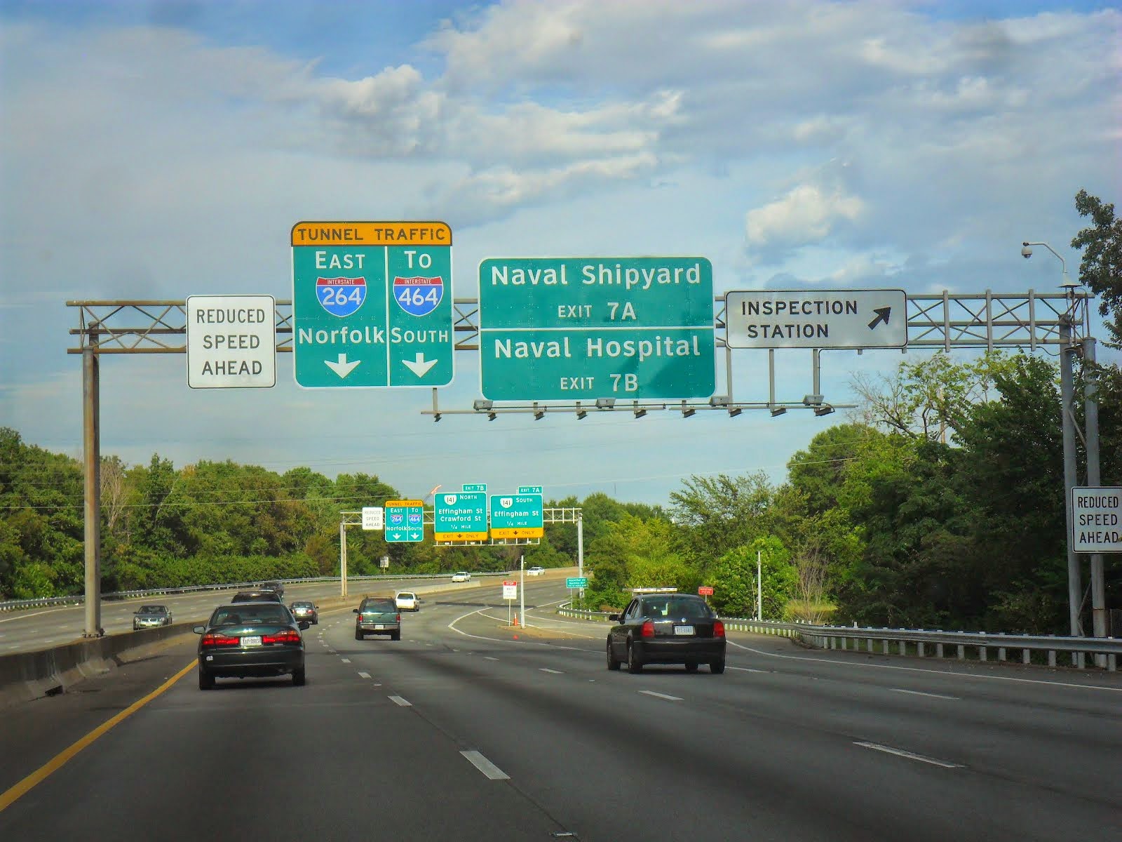 Luke's Signs I264/Downtown Tunnel Portsmouth & Norfolk, VA