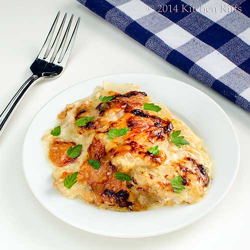 Kitchen Riffs Celery Root (Celeriac) and Potato Gratin