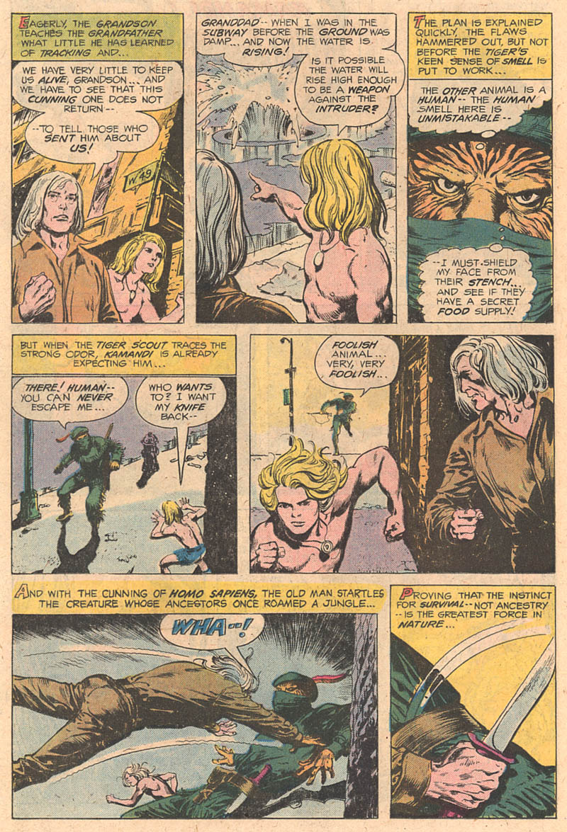 Read online Kamandi, The Last Boy On Earth comic -  Issue #49 - 16