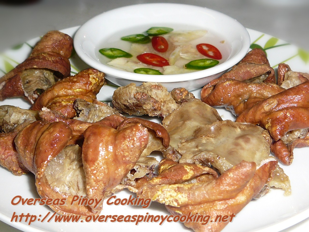 Chicharon Bituka, Pork Intestine Crackling