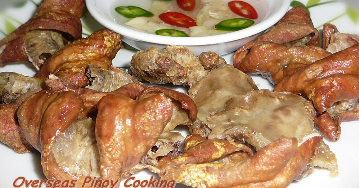 Chicharon Bituka, Pork Intestine Crackling