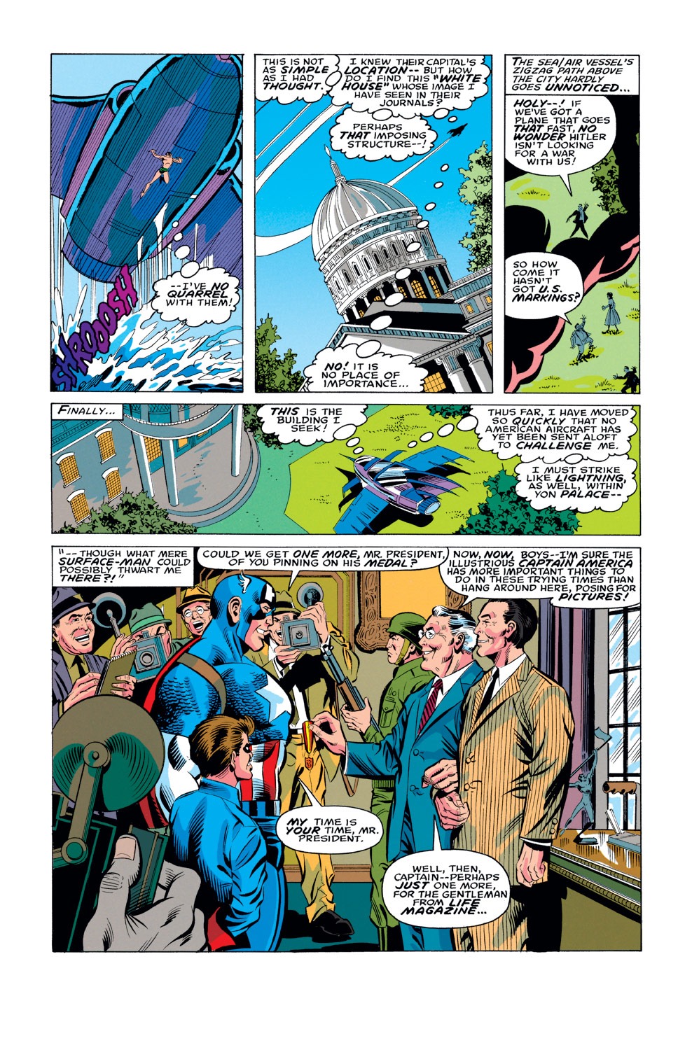 Read online Captain America (1968) comic -  Issue #423 - 8