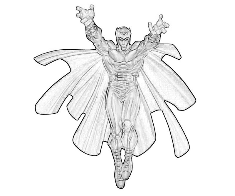 magneto coloring pages - photo #7