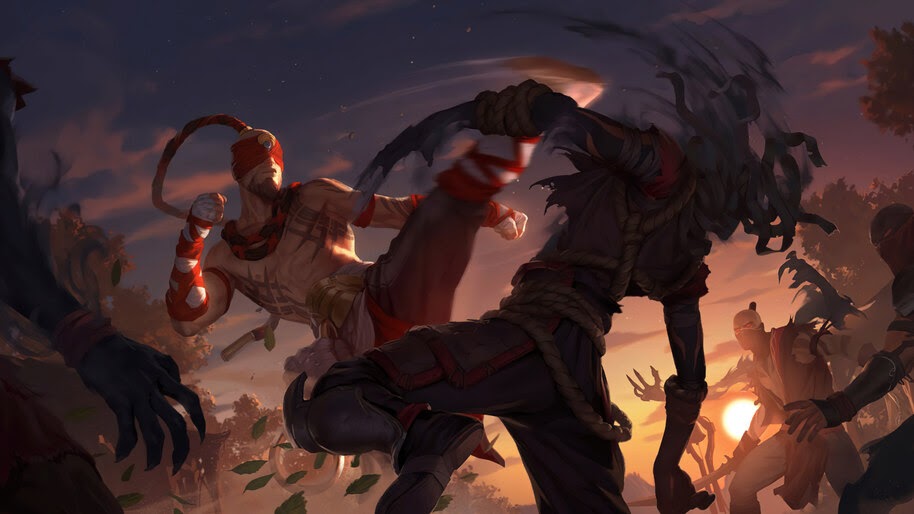 Lee Sin, LoL, Legends of Runeterra, 4K, #3.1774