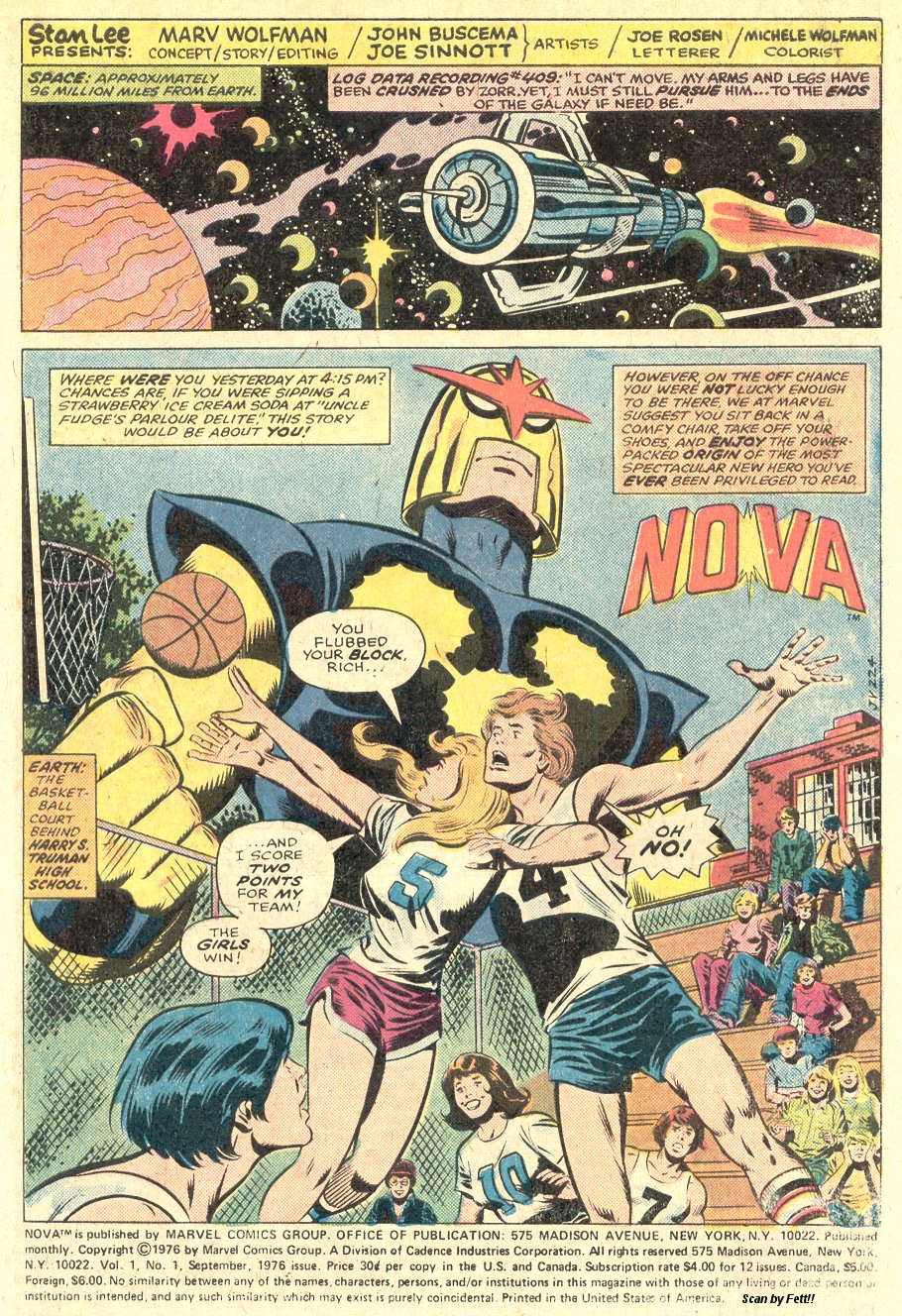 Nova (1976) Issue #1 #1 - English 2
