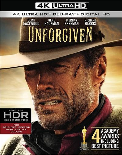 Unforgiven (1992) 2160p HDR BDRip Dual Latino-Inglés [Subt. Esp] (Western. Drama)