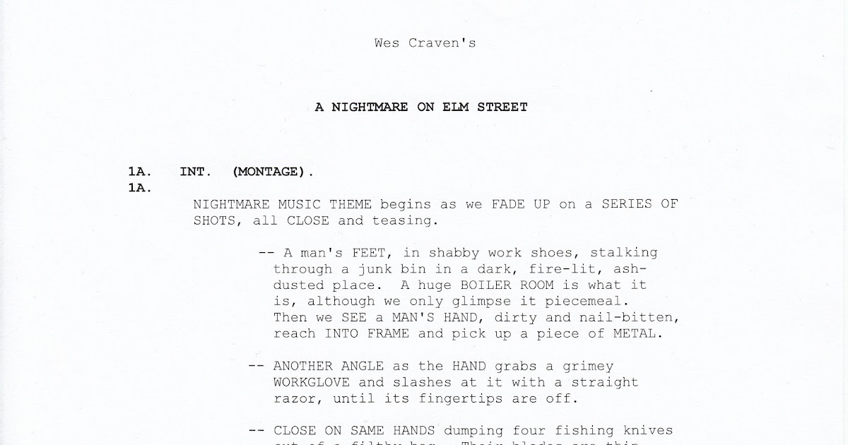 foundation Portfolio: Script Layout Examples