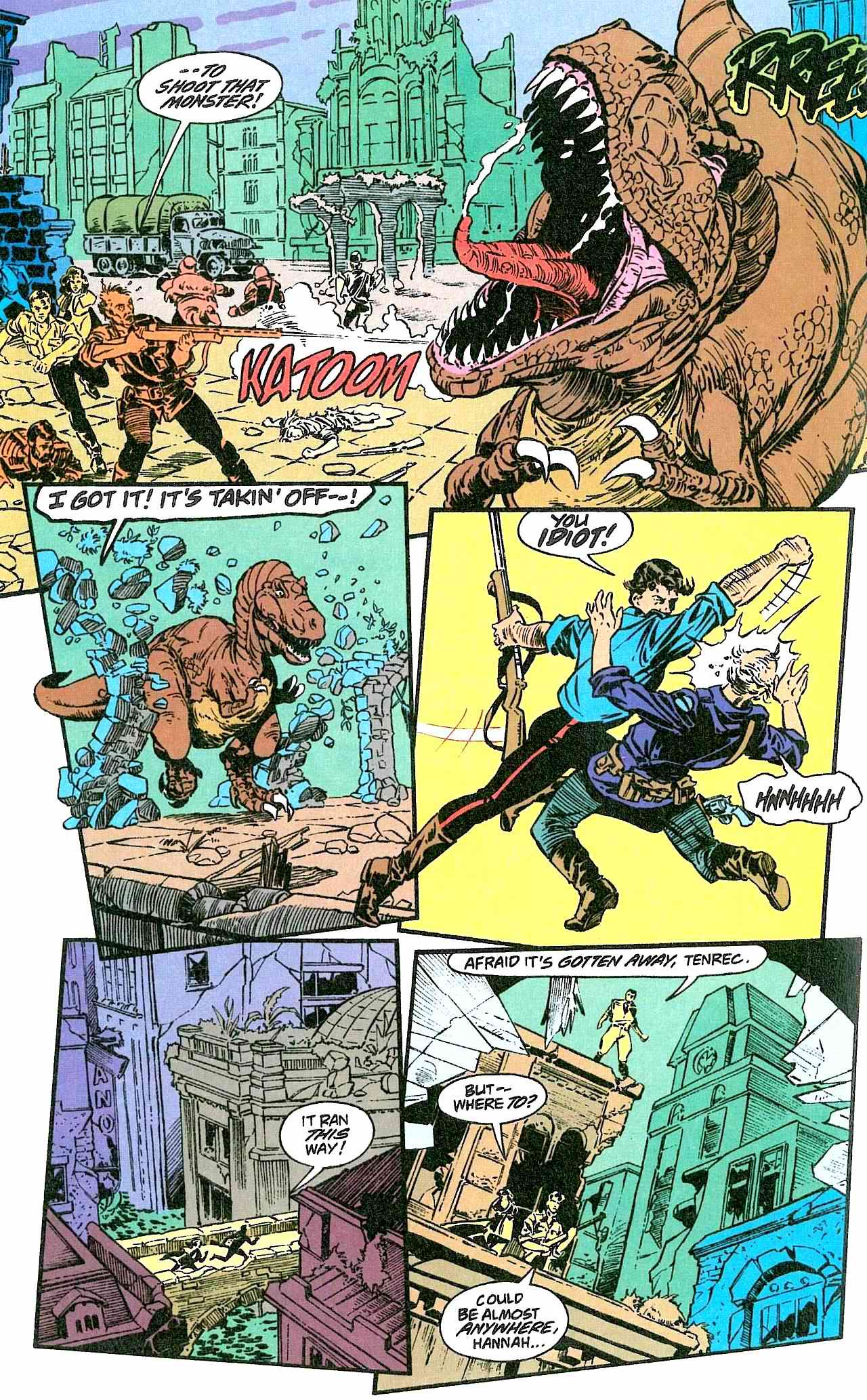 Read online Cadillacs and Dinosaurs comic -  Issue #5 - 7
