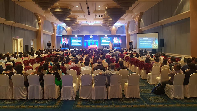 conference hall of Hotel Yak and Yeti, Kathmandu, Nepal