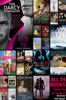 Prize bundle of 24 signed books as part of The Darcy Monologues Blog Tour!