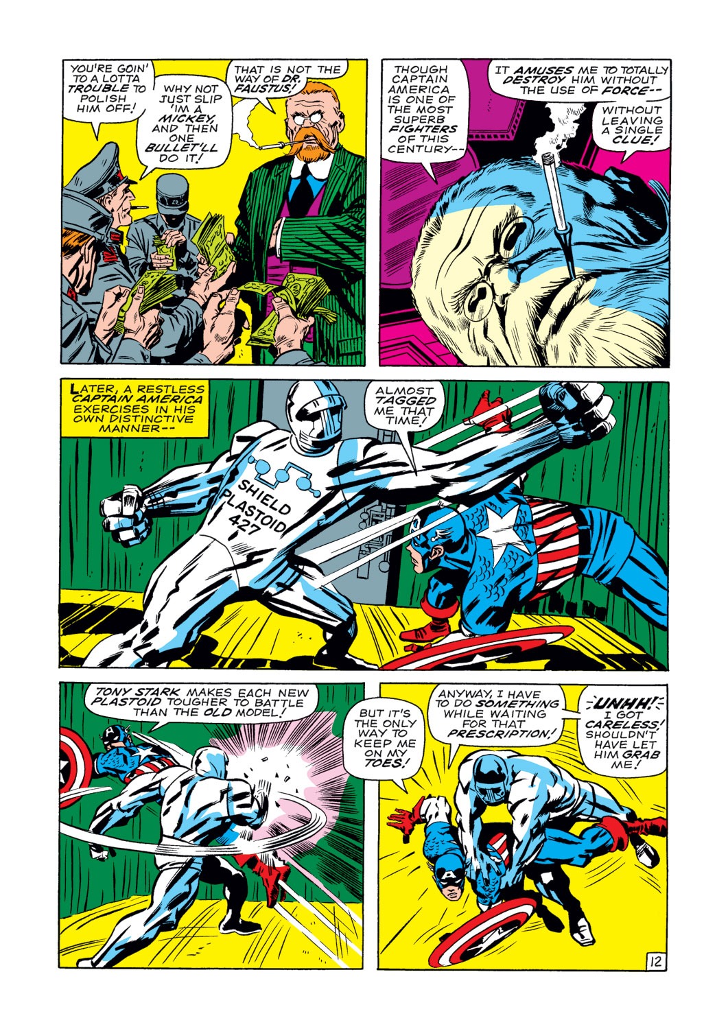 Read online Captain America (1968) comic -  Issue #107 - 13