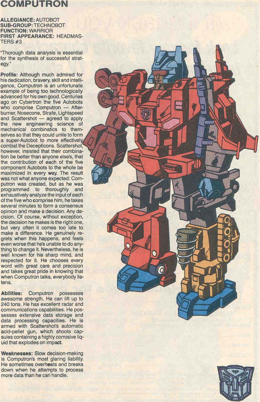 The Transformers (1984) issue 58 - Page 23