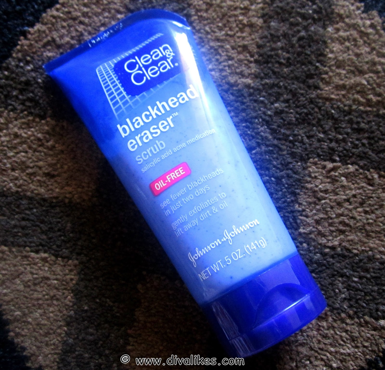 Clean & Clear Blackhead Eraser Scrub Review Diva Likes