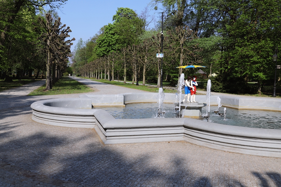 fontanna w Ciechocinku
