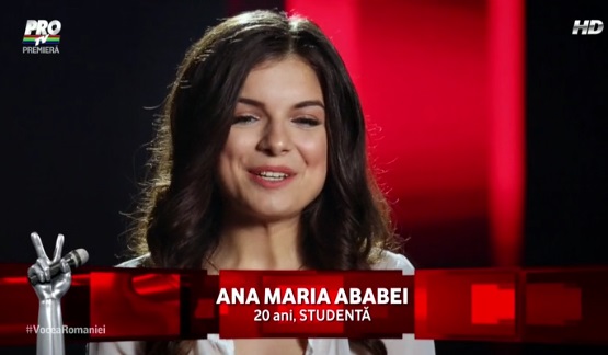 Ana Maria Ababei La Vocea Romaniei Din 25 09 2015 Video