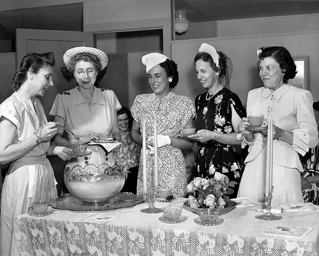 The Vintage Hat Shop Vintage 1940s Hats at the Tea Party