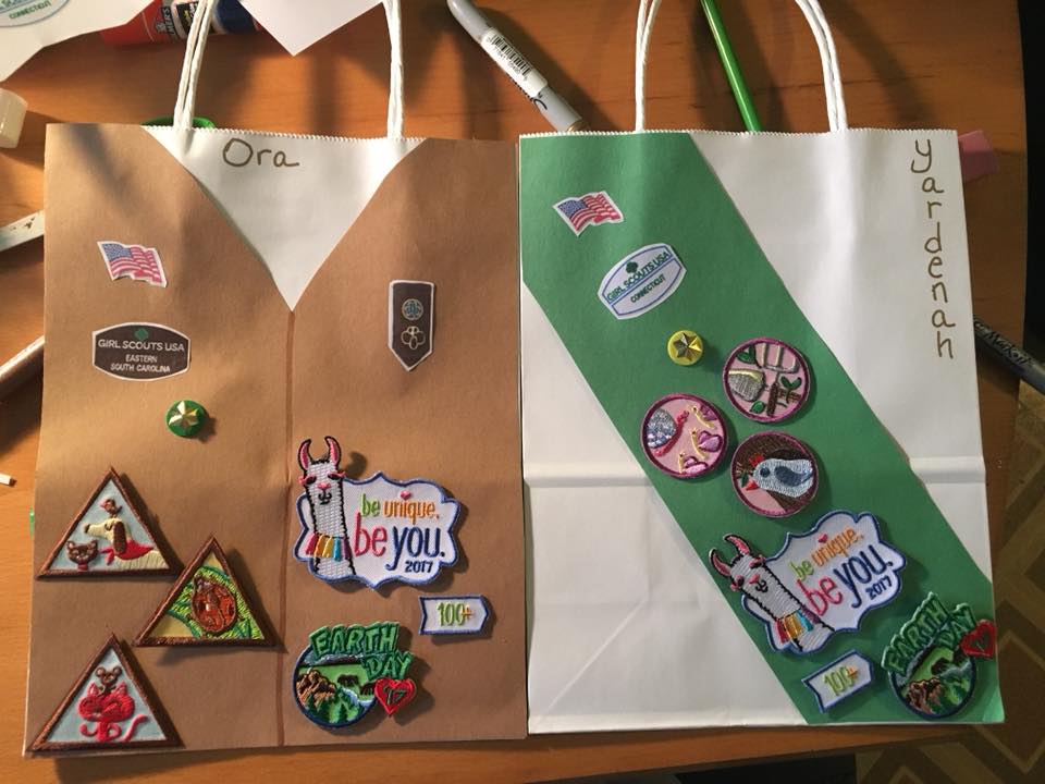 Inventive Ways to Display Girl Scout Badges and Patches – All Things Girl  Scouts