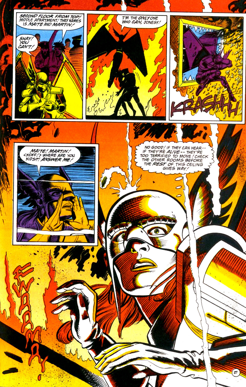 Read online Hawkworld (1990) comic -  Issue #4 - 22