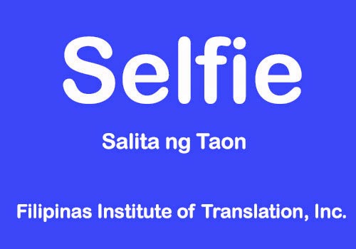 Selfie is the 2014 Salita ng Taon