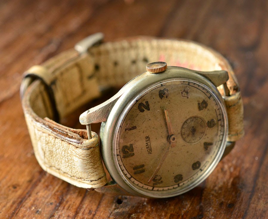 ヴィンテージ ROAMER(ローマー)ミリタリー 機械式手巻き腕時計アンティーク時計 | RIP CORD Vintage Line