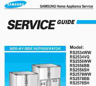Samsung RS2534 RS2556 RS2578 Service Manual - Wiring Diagram Service