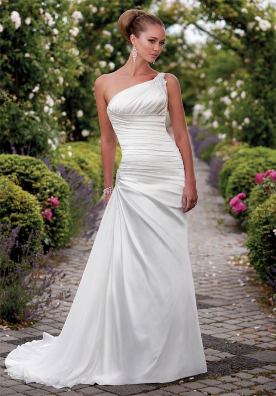One Shoulder Wedding Dresses 2011