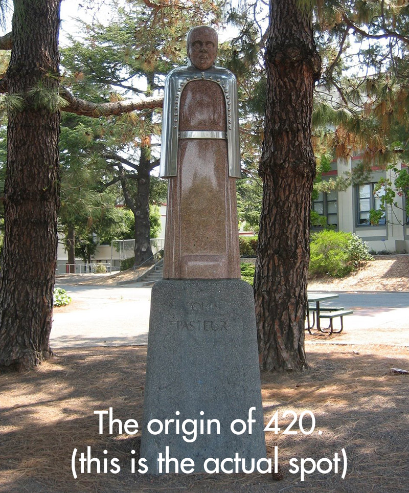 the origin of 420